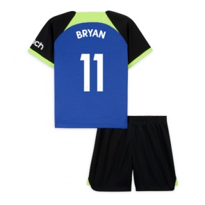 Tottenham Hotspur Bryan Gil #11 kläder Barn 2022-23 Bortatröja Kortärmad (+ korta byxor)